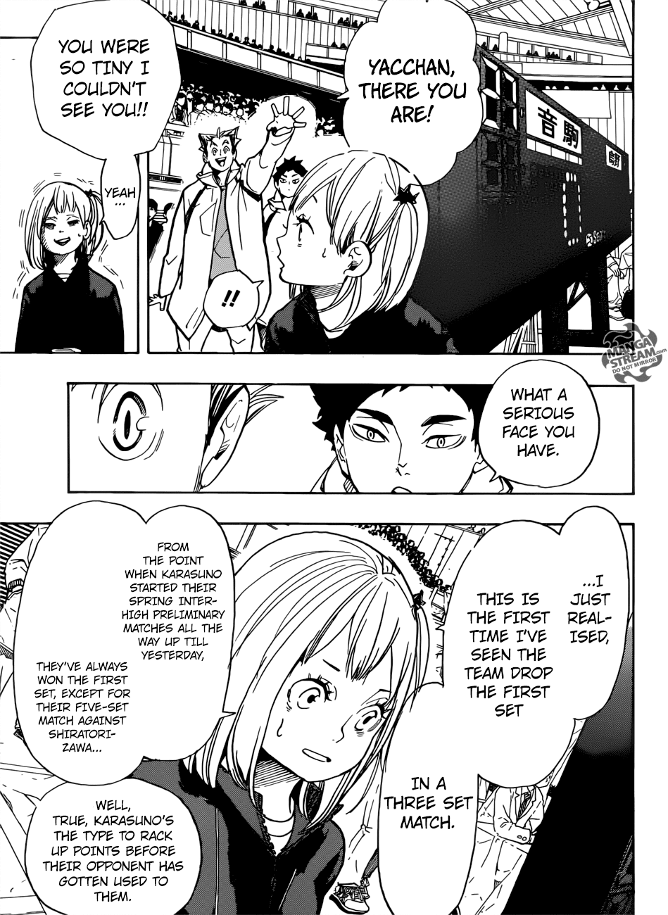 Haikyuu!!, Chapter 306 image 03